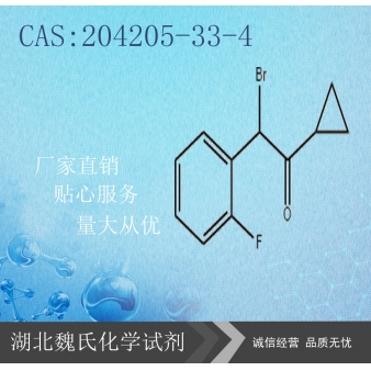 2-溴-2-(2-氟苯基)-1-环丙基乙酮—204205-3