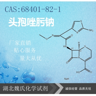 头孢唑肟钠—68401-82-1 