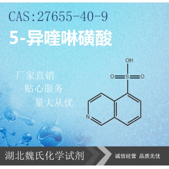 5-异喹啉磺酸—27655-40-9 